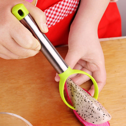 Tovik | 4-i-1 Frugt- og Melonudskærer i Rustfrit Stål