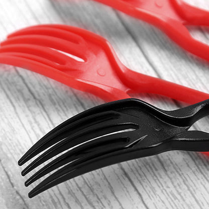 Tovik | 2-i-1 Gaffel og Spisepinde | Pladsbesparende Køkkenredskab