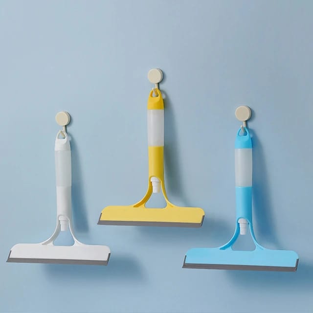 Tovik | 3-i-1 Vinduesrengøringsværktøj | Vask og Aftørring i Ét