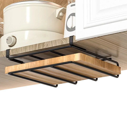 Tovik | Hjørneopbevaringsreol i Rustfrit Stål | Pladsbesparende Køkkenorganisator