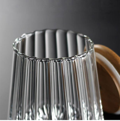 Tovik | Glasbeholdere med Låg | Elegant og Lufttæt Opbevaring