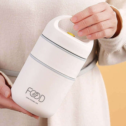 Tovik | Keramisk Olie- og Eddikesæt med Bambusdetaljer | Stilfuld Køkkenopbevaring