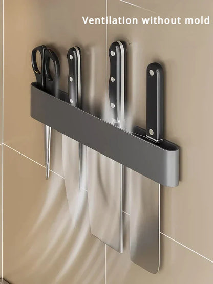 Tovik | Knivestativ i Rustfrit Stål | Sikker & Elegant Køkkenopbevaring