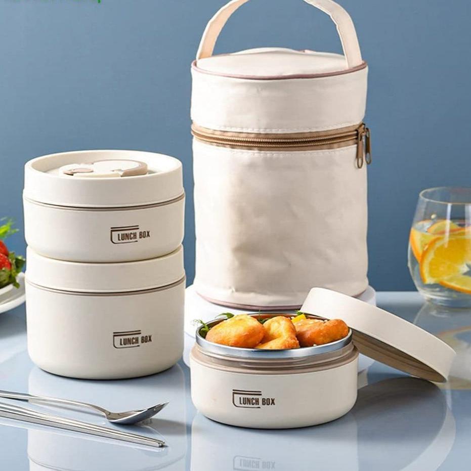 Tovik | Isoleret Madkasse Sæt | Velegnet til Transport af Måltider